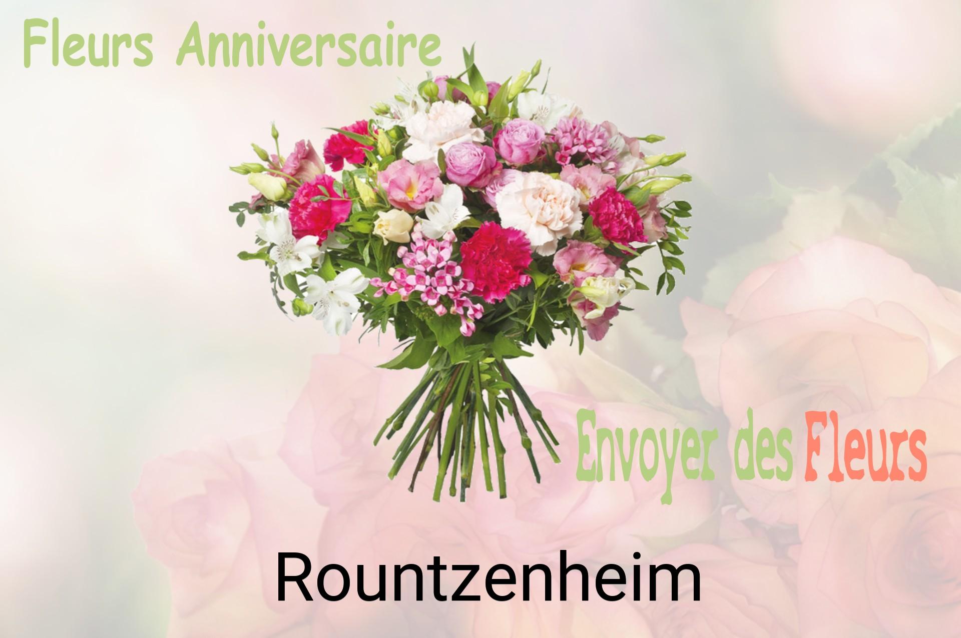 Bouquet de fleurs d’anniversaire livré à Rountzenheim